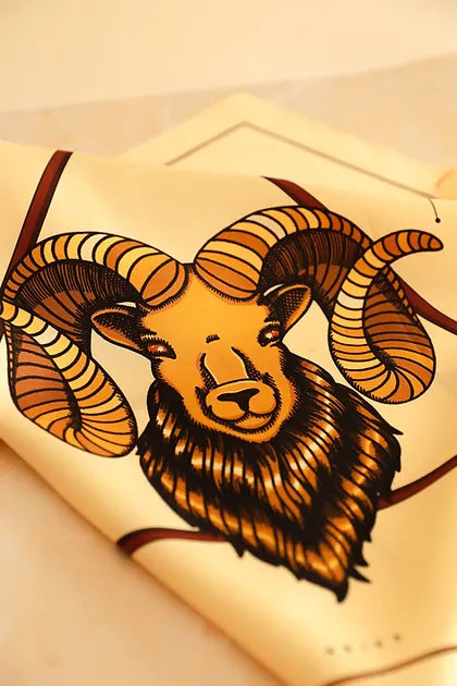 Silk Scarf Aries